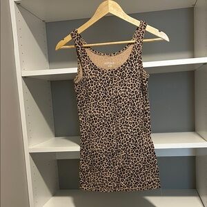 Merona Brown Leopard Print Top*